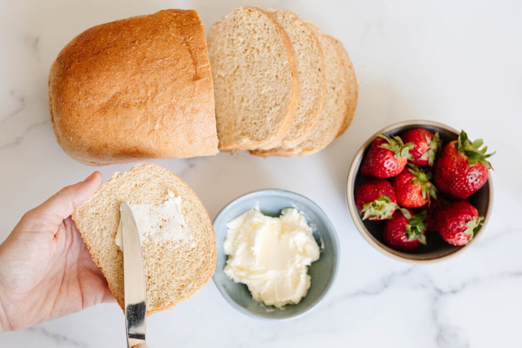 Honey Wheat Sandwich Bread Recipe (Kid-Friendly!) - Go Dairy Free