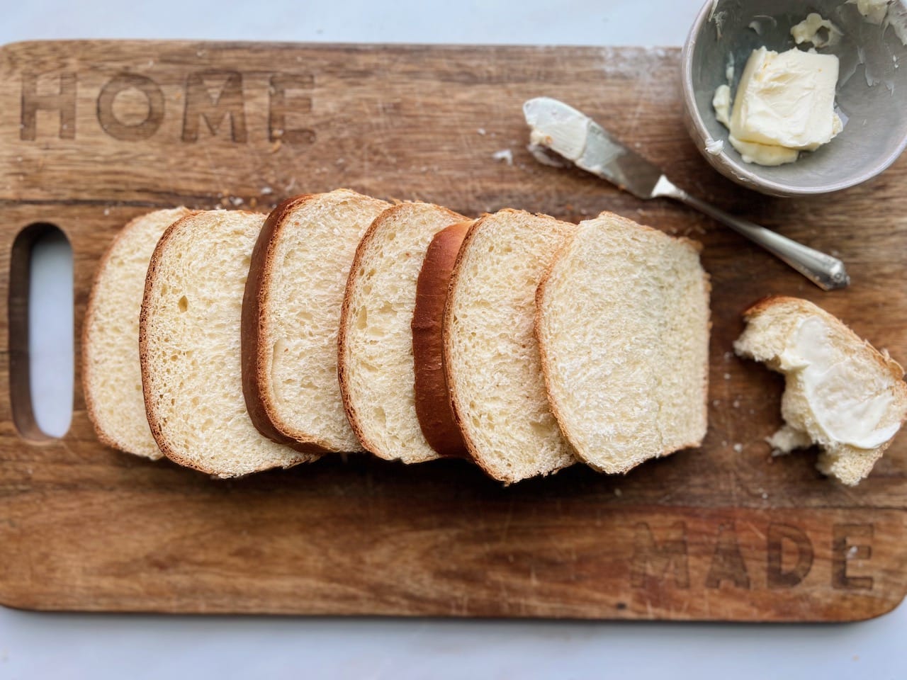 Homemade White Bread  The World on a Platter